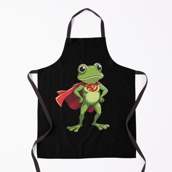 Item preview, Super Hero Frog designed and sold by TheEndDesign.