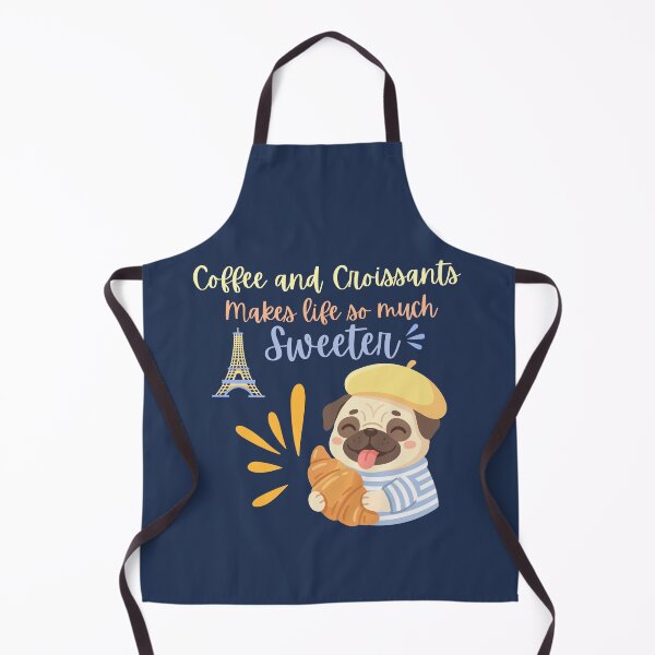 Item preview, Coffee and croissants make life so much sweeter. designed and sold by BritishDelights.