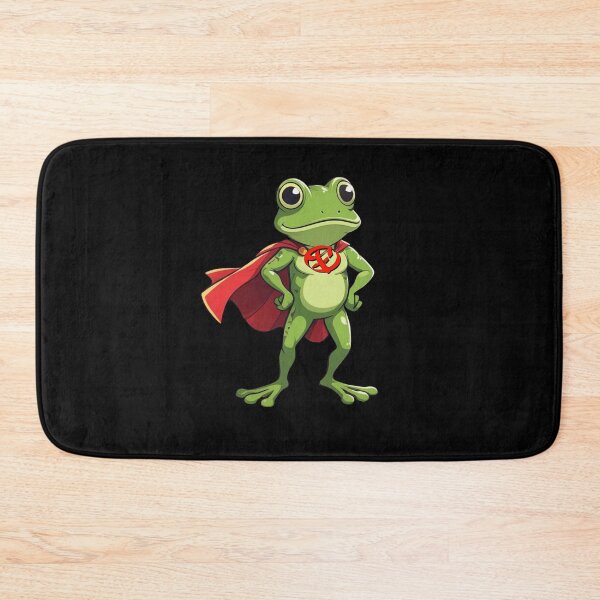 Item preview, Super Hero Frog designed and sold by TheEndDesign.