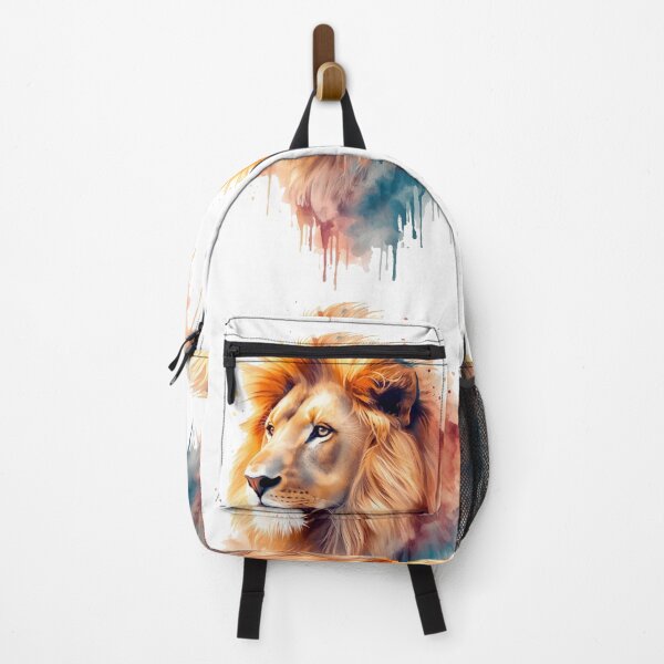 Item preview, Watercolor Lion Art – Majestic King of the Jungle Design designed and sold by Biedroneczka.