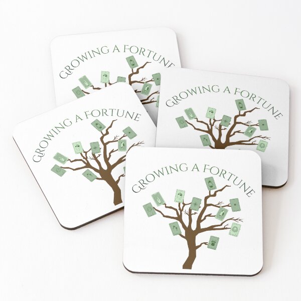 Item preview, Growing a Fortune : Tarot Card Tree designed and sold by Little Willow Market.