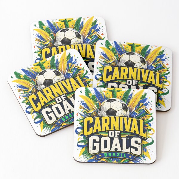 Item preview, Carnival of Goals Brazil World Cup 2026 tshirt  designed and sold by TshirtHeros.