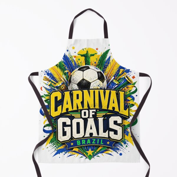 Item preview, Carnival of Goals Brazil World Cup 2026 tshirt designed and sold by TshirtHeros.