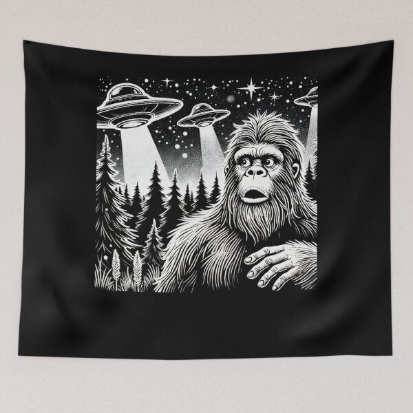 Item preview, Bigfoot Forest Mystery designed and sold by SiarheiYur.
