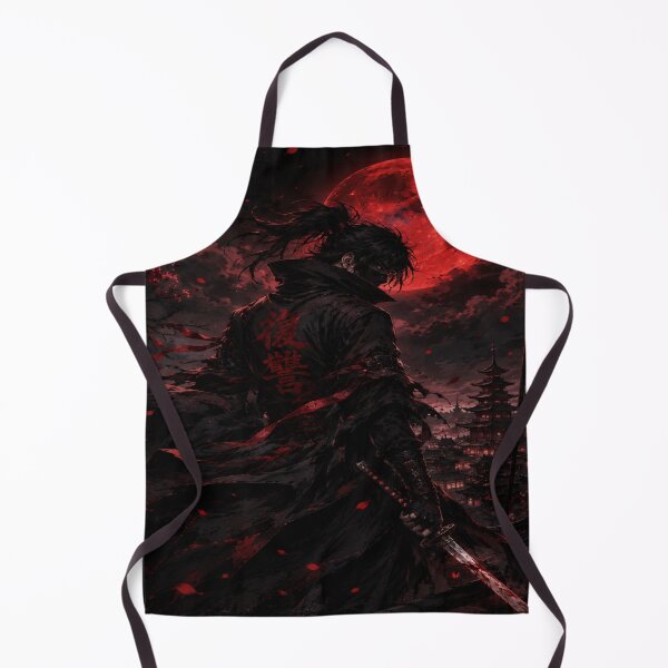 Item preview, Silent Revenge – Dark Samurai Anime Aesthetic Design designed and sold by UnknownFrame.