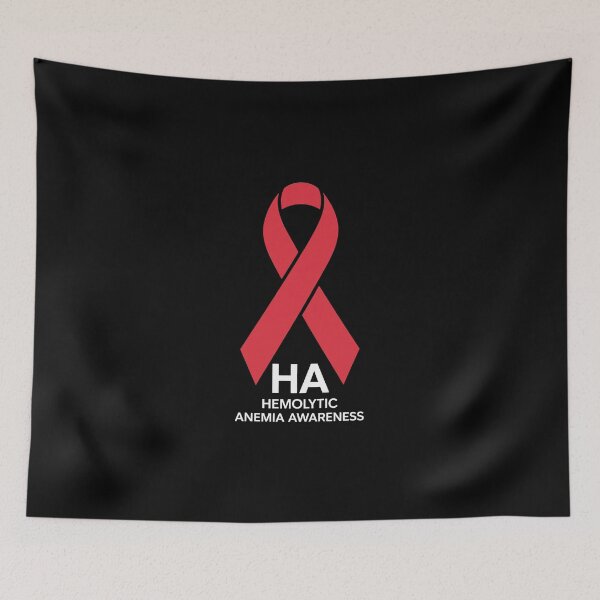 Item preview, Hemolytic Anemia Awareness Ribbon designed and sold by jkrphoto.