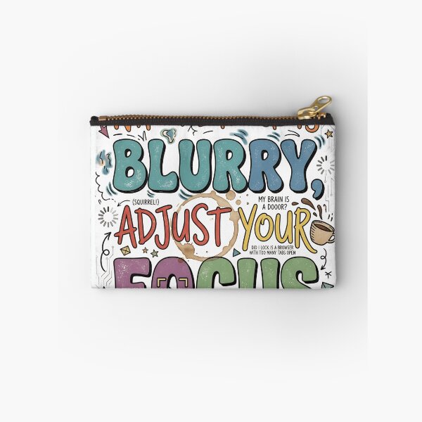 Item preview, When Life Gets Blurry Adjust Your Focus Shirt | ADHD Humor Retro Mental Health Quote Tee Classic T-Shirt designed and sold by omar ousalah.