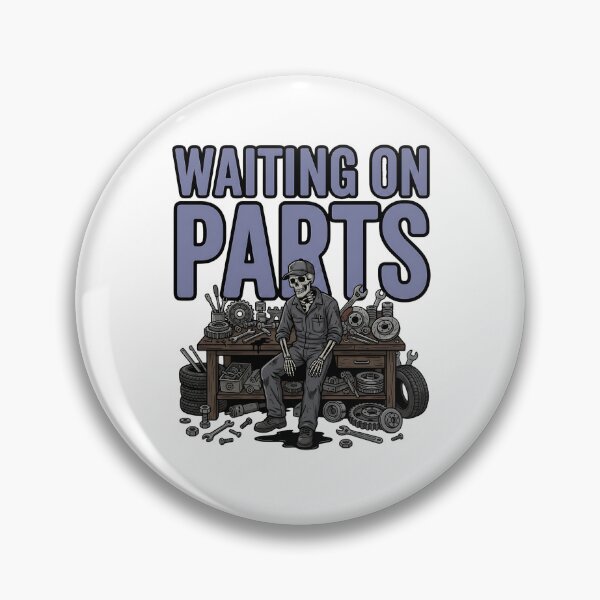 Item preview, waiting on parts auto repair joke designed and sold by ArtDesignTp.