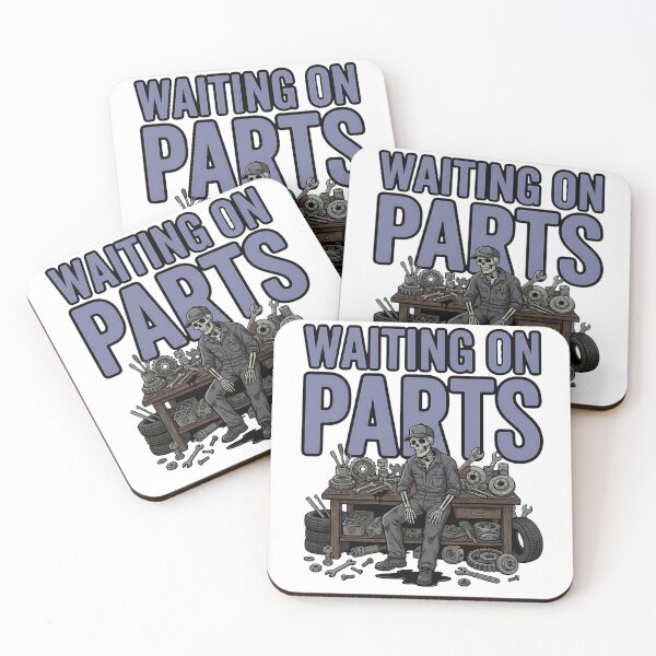 Item preview, waiting on parts auto repair joke designed and sold by ArtDesignTp.