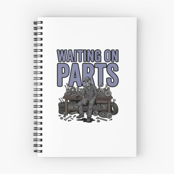 Item preview, waiting on parts auto repair joke designed and sold by ArtDesignTp.