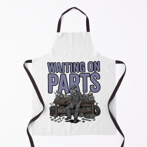 Item preview, waiting on parts auto repair joke designed and sold by ArtDesignTp.