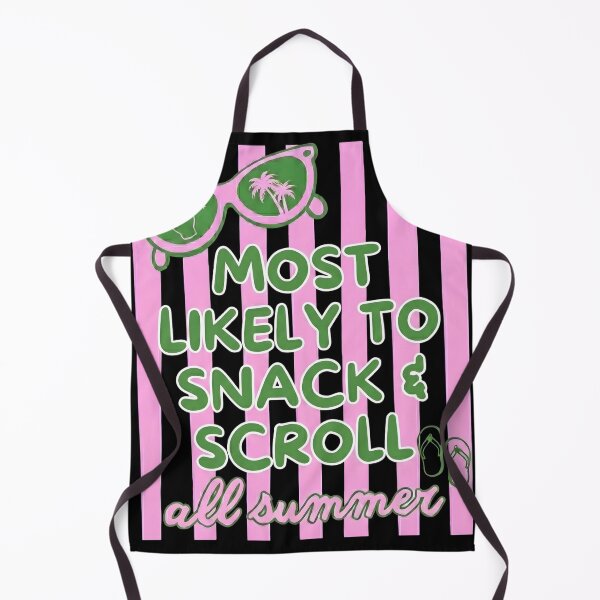 Item preview, Most Likely To Snack And Scroll All Summer Southern Preppy designed and sold by VGAfanatic.