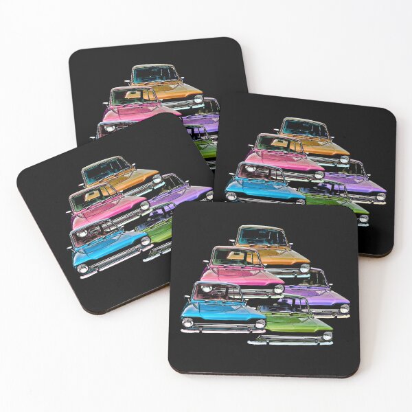 Item preview, Hillman Super Imp classic car high contrast multi designed and sold by soitwouldseem.
