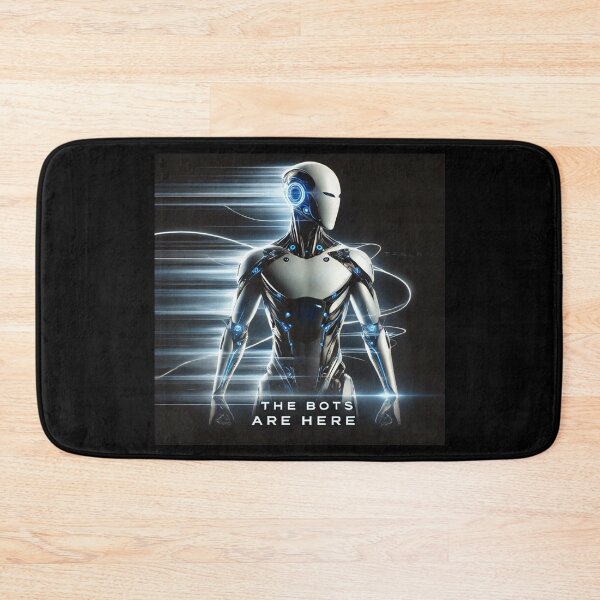 Item preview, humanoid robot AI Robots Future Tech Design | The Bots Are Coming Futuristic  designed and sold by TEEJAMBOREE.