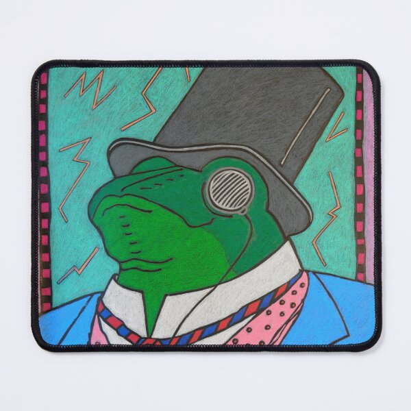 Item preview, Pettygrove the frog in suit, tie and top hat designed and sold by Nance-Sasser.