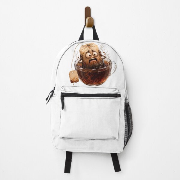 Item preview, Panicked Tea Bag in a Cup of Hot Tea designed and sold by jgvisualarts.