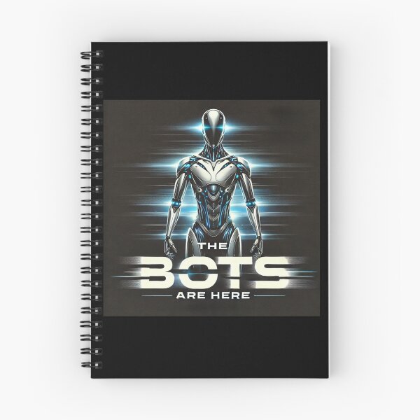 Item preview, humanoid robot AI Robots Future Tech Design | The Bots Are Coming Futuristic  designed and sold by TEEJAMBOREE.
