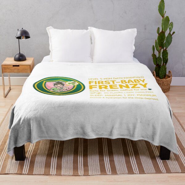 Item preview, First-Baby Frenzy: The "Sleep-Deprived" Golden Edition - 100% Toxin-Free designed and sold by ZarouraMed.
