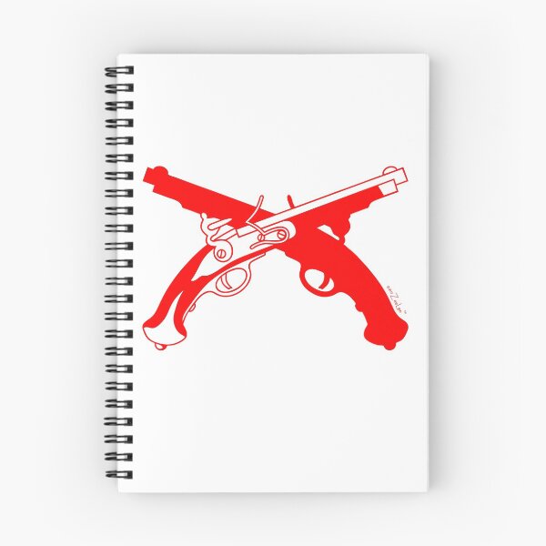 Item preview, Red Duel Guns designed and sold by ZeeLeeBrand.
