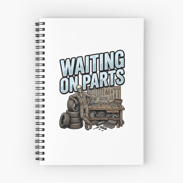 Item preview, skeleton mechanic auto repair humor designed and sold by ArtDesignTp.