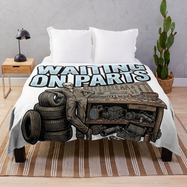 Item preview, skeleton mechanic auto repair humor designed and sold by ArtDesignTp.