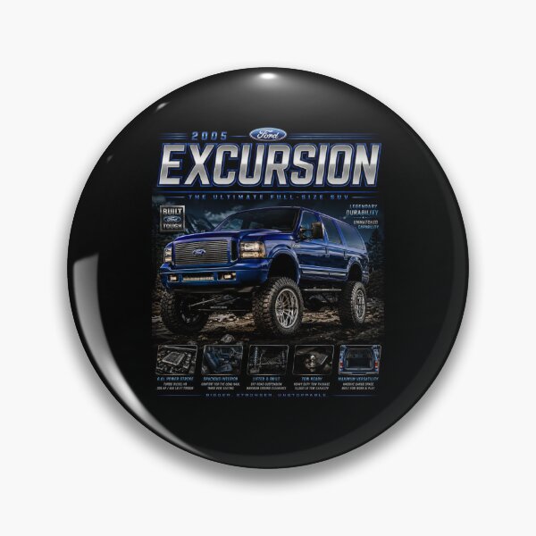 Item preview, Ford Excursion Lifted Off-Road Full-Size SUV Classic Truck Art designed and sold by TheArtOfCar.