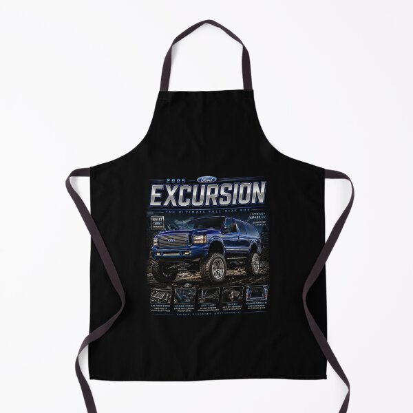 Item preview, Ford Excursion Lifted Off-Road Full-Size SUV Classic Truck Art designed and sold by TheArtOfCar.