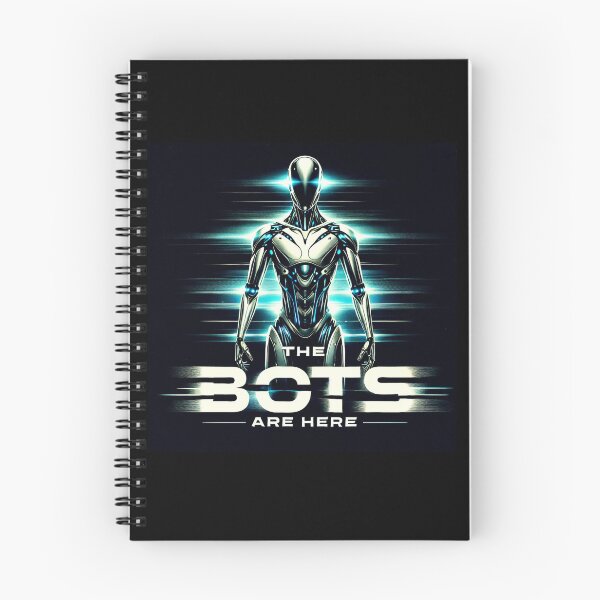 Item preview, humanoid robot AI Robots Future Tech Design | The Bots Are Coming Futuristic  designed and sold by TEEJAMBOREE.