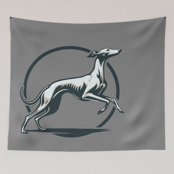 Item preview, Galgo logo No. 7 designed and sold by GALOGO – Art for Sighthounds & Animal Welfare.