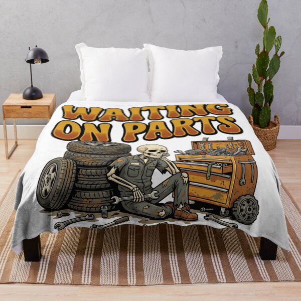 Item preview, waiting on parts mechanic life design designed and sold by ArtDesignTp.