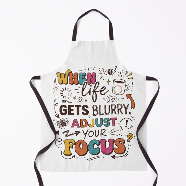 Item preview, When Life Gets Blurry Adjust Your Focus Retro Shirt | ADHD Humor Colorful Motivational Meme Tee Classic T-Shirt designed and sold by omar ousalah.