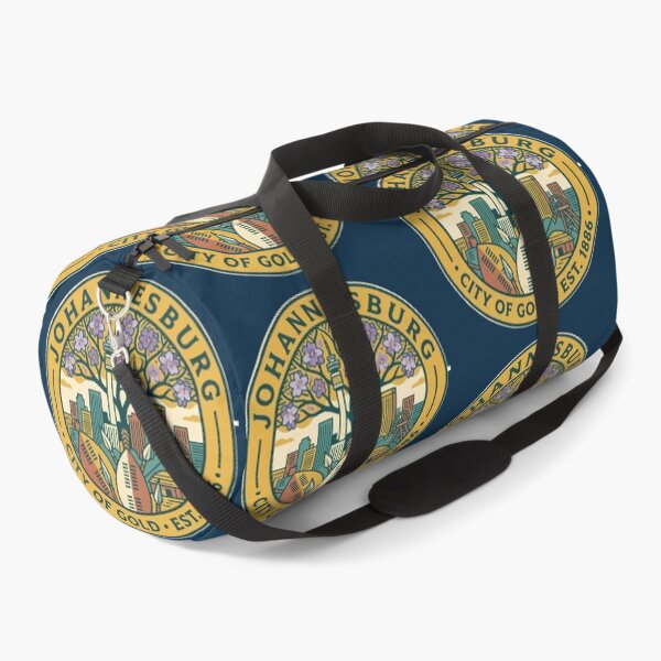 Item preview, Johannesburg Illustration Travel Art Badge designed and sold by KrisSidDesigns.