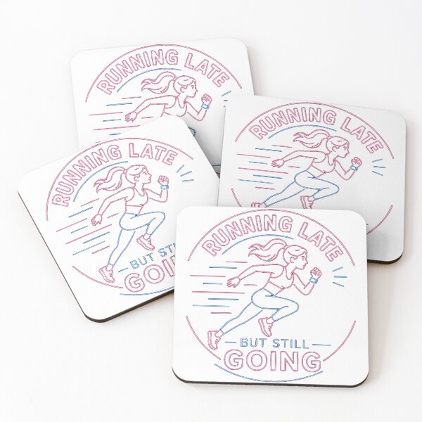 Item preview, Running Late But Still Going Runner Shirt designed and sold by PINK FREE.