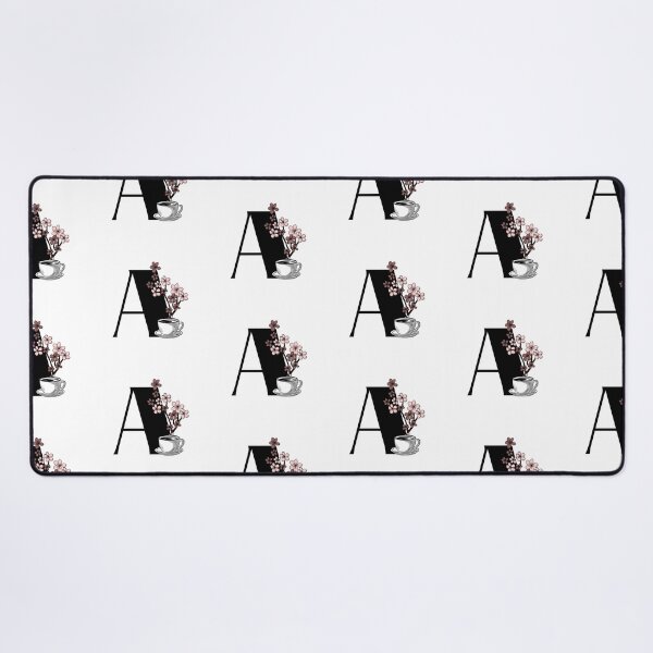 Item preview, Floral Coffee Monogram Letter A designed and sold by Lyssarien.