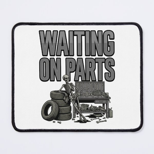 Item preview, car repair humor skeleton mechanic designed and sold by ArtDesignTp.