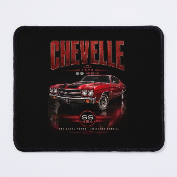 Item preview, 1970 Chevelle SS 454 Cranberry Red Classic Muscle Car Art designed and sold by TheArtOfCar.