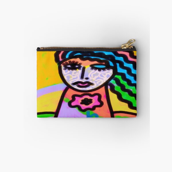 Item preview, Woman with Flower Abstract Digital Painting designed and sold by Art by Jackie.