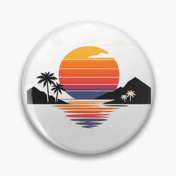 Item preview, Sunset Retro Synthwave designed and sold by RetroShopSerbia.