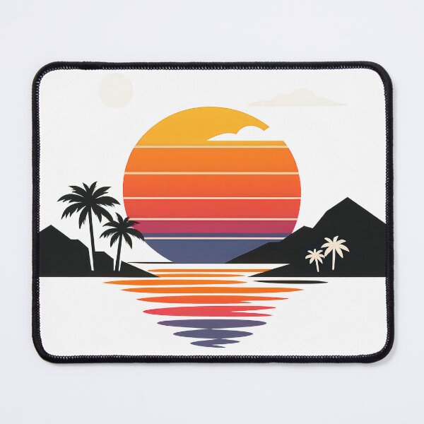 Item preview, Sunset Retro Synthwave designed and sold by RetroShopSerbia.