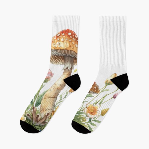 Item preview,  Mushrooms and Wildflowers  designed and sold by uunaa.
