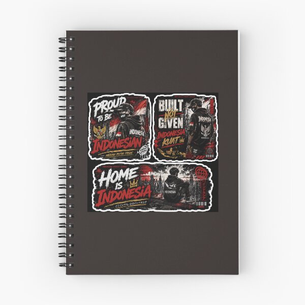 Item preview, Indonesia Street Series – Indonesian Pride Streetwear Sticker Pack designed and sold by Wander Pop Studio.