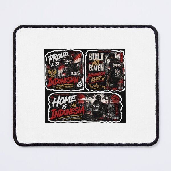 Item preview, Indonesia Street Series – Indonesian Pride Streetwear Sticker Pack designed and sold by Wander Pop Studio.