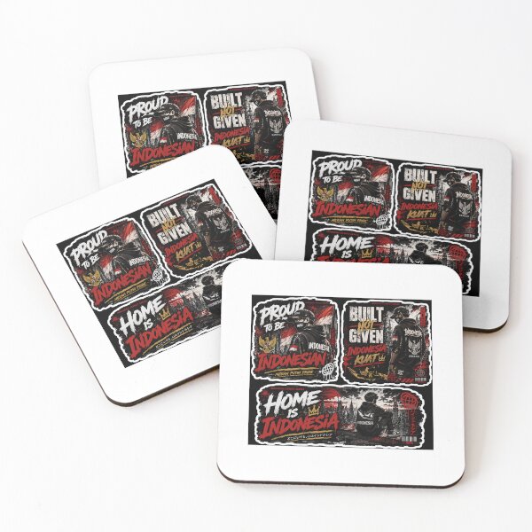 Item preview, Indonesia Street Series – Indonesian Pride Streetwear Sticker Pack designed and sold by Wander Pop Studio.