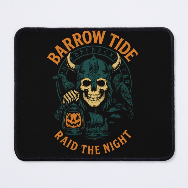 Item preview, Barrow Tide Raid the Night Viking Skull Lantern designed and sold by Mythborn Saga.