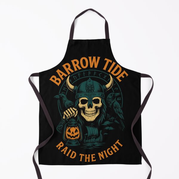 Item preview, Barrow Tide Raid the Night Viking Skull Lantern designed and sold by Mythborn Saga.