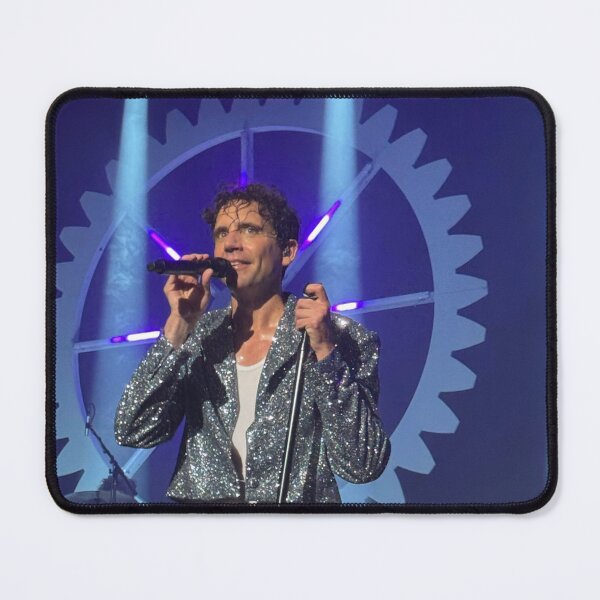 Item preview, MIKA Glitter Suit Smiling Photo from Spinning Out Tour designed and sold by lindseyjoreen.