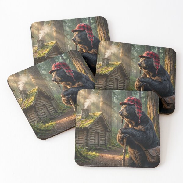 Item preview, Black Bear Frontiersman  designed and sold by Tridentulus.