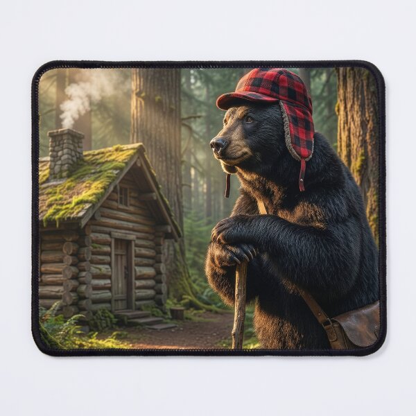 Item preview, Black Bear Frontiersman designed and sold by Tridentulus.