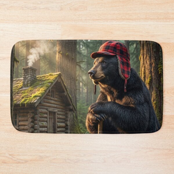 Item preview, Black Bear Frontiersman  designed and sold by Tridentulus.
