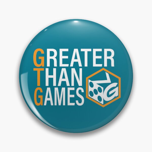 Item preview, Greater Than Games Logo designed and sold by GreaterThanGames.